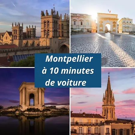 Apartmán Escapade Ensoleillee * Wifi * A 10 Minutes Carnon-Plage